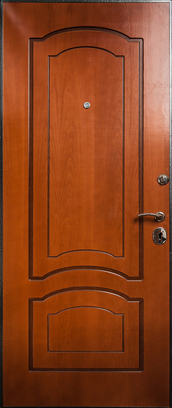 Дверь металлическая К-65, вид с внутренней стороны