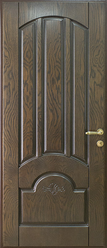 Дверь металлическая Вента-4, вид с внутренней стороны