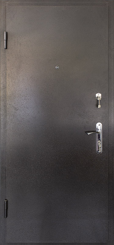 Дверь металлическая Вента-2, вид с внешней стороны